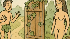 Dowcip: Bóg Adamowi zabrał raj, Ewy nie...